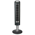 38" 3-Speed Oscillating Fan with Remote and Timer Gray D579