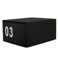 4-in-1 Foam Jumping Exercise Box Non-slip PU Leather Cover O5217