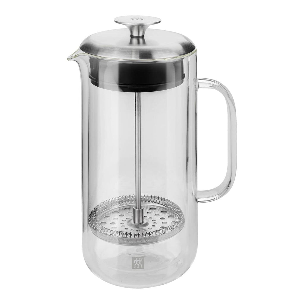 Double Wall French Press and Latte Glass P2789