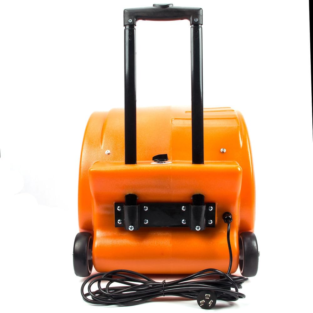 3-Speed 1.3HP 5000 CFM Air Mover Floor Dryer with Telescopic Handle O786