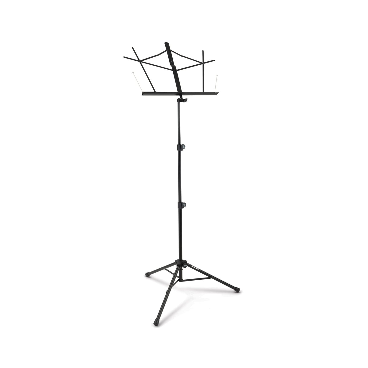 Black Metal Folding Sheet Music Stand with Bag R48942