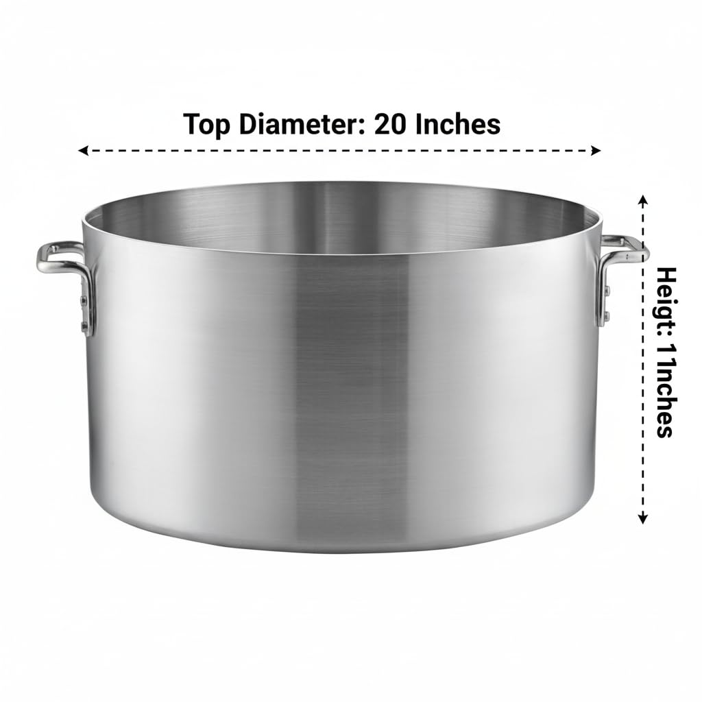 60 Qt Aluminum Sauce Pot L4871