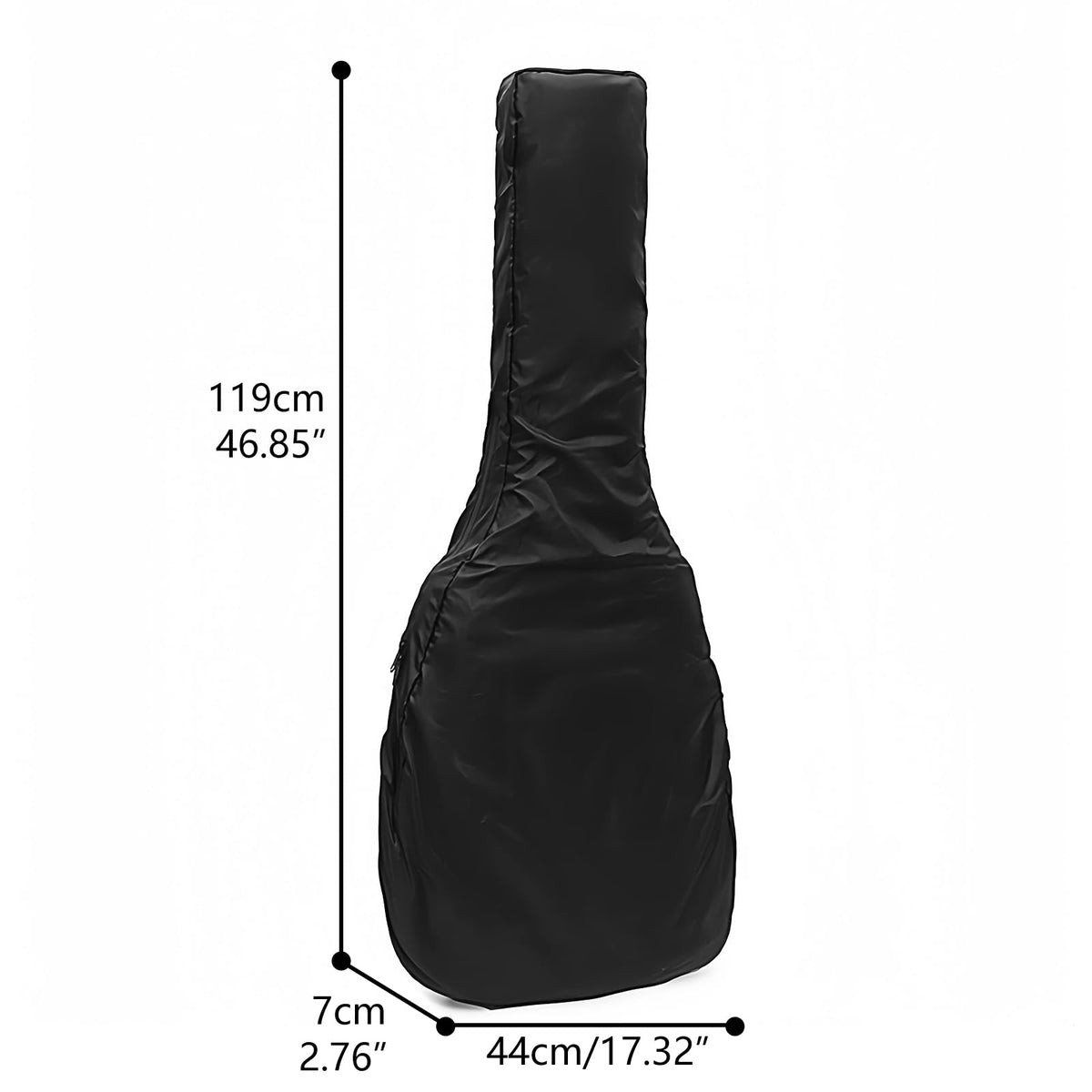 Black Waterproof Electric Guitar Bag Rain Cover G27009