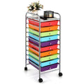 10 Drawer Rolling Storage Cart Y113464