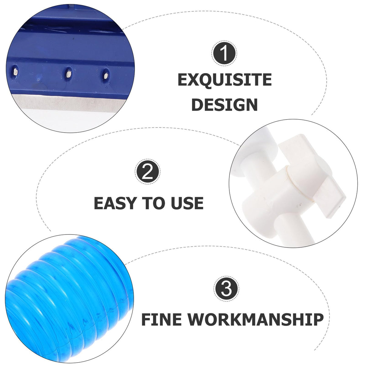 Fish Tank Water Changer Tool with Cleaning Brush Set P3612