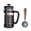 12 oz French Press Coffee Tea Maker with Measuring Coffee Spoon Q401