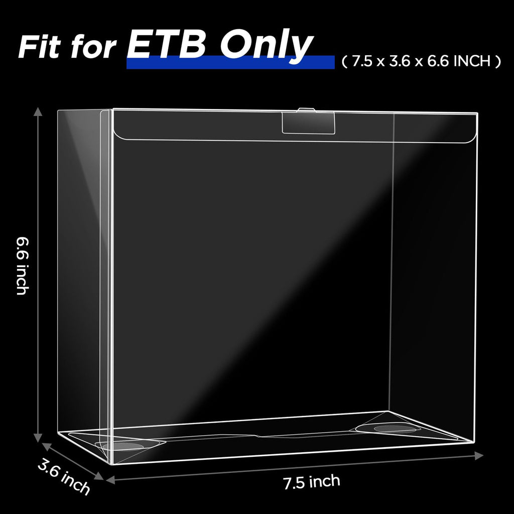 4 Packs Transparent Easy to Fold Protector Case O173399