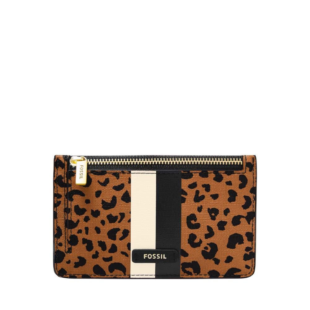 Brown Leather Small Crossbody Handbag D7723