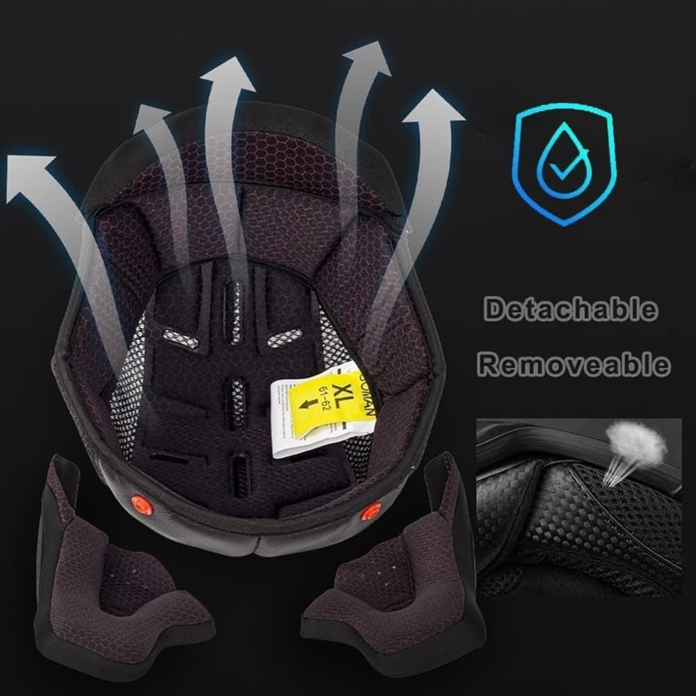 DOT Approved Flip up Full Face Modular Motorcycle Helmet O772301