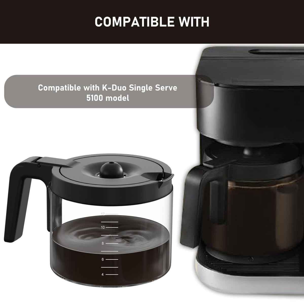 12 Cup Glass Coffee Pot Replacement L7221