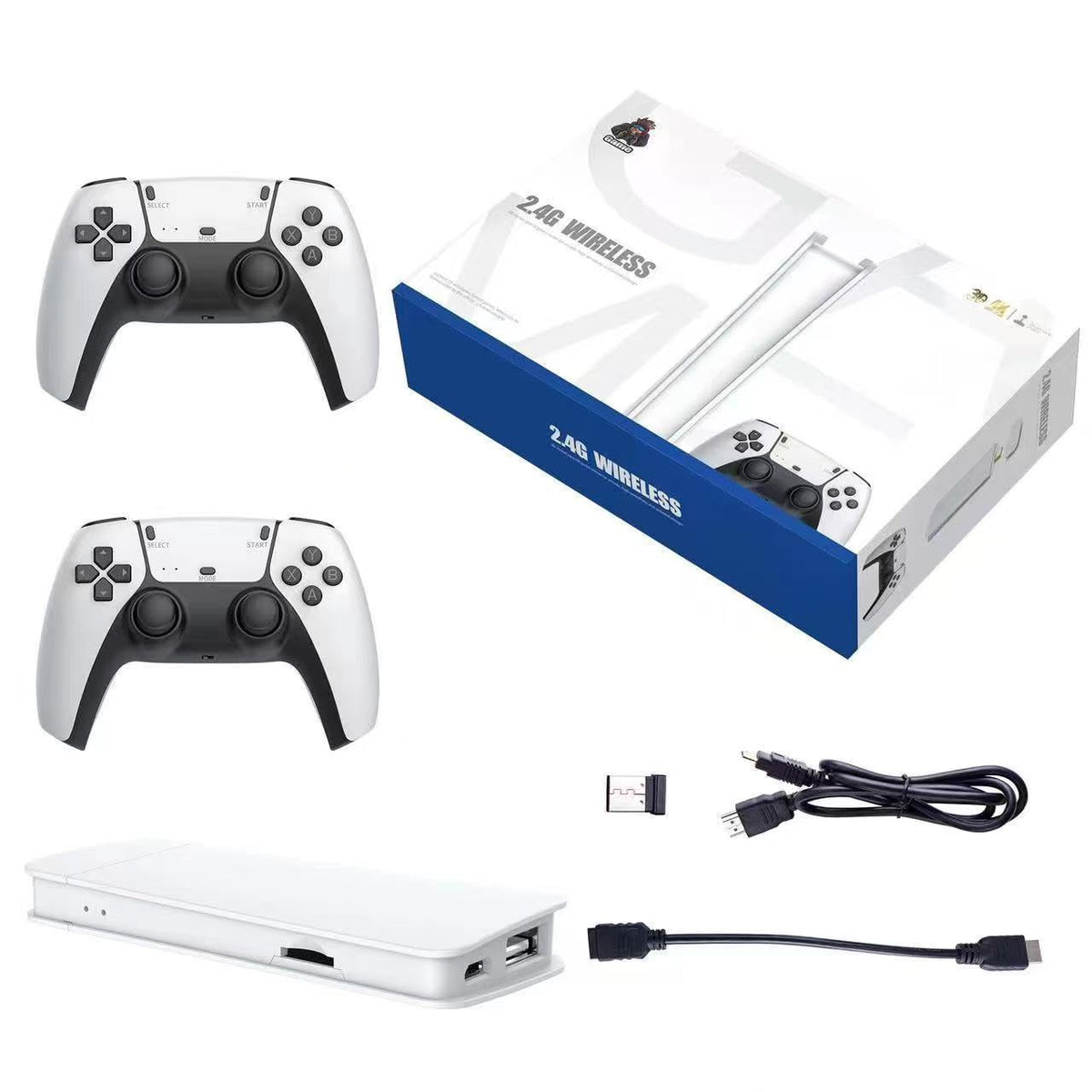 4K HDMI Retro Game Console with Wireless Controller P2393