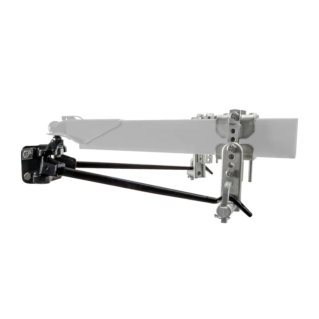 Weight Distribution Hitch with Active Sway Control, 6,000 lbs. Capacity, Black Q91186