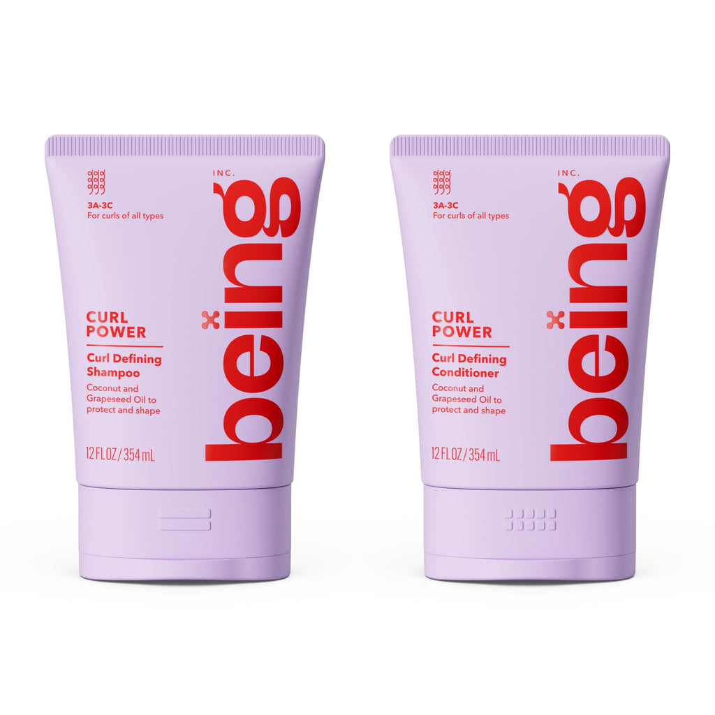 Curl Defining Shampoo and Conditioner Set with Coconut and Grapeseed Oil O62987