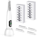 3 Speeds LED Electric Dermaplaning Tool with 12 Replaceable Blades T233