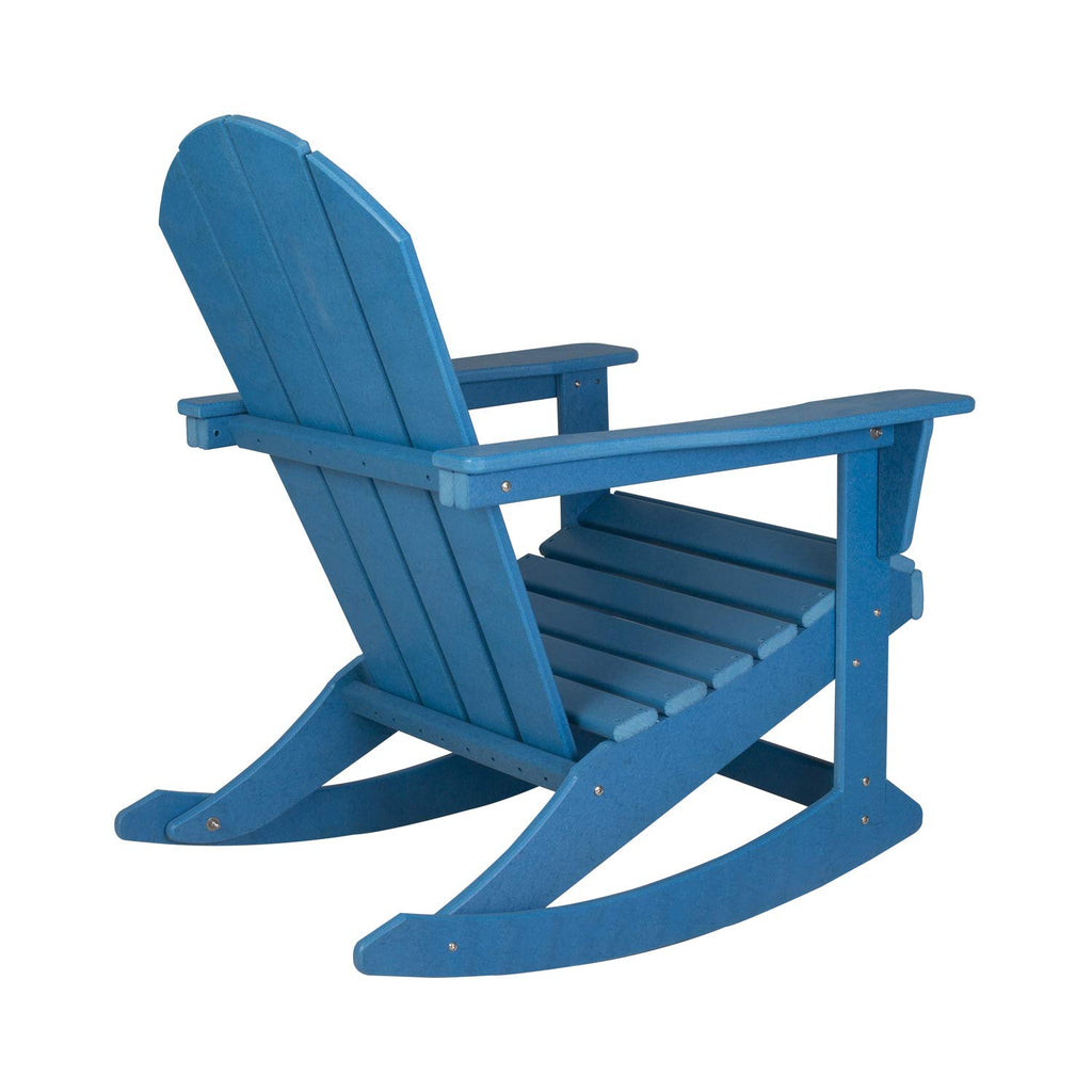 Pacific Blue Poly Adirondack Chair R7031