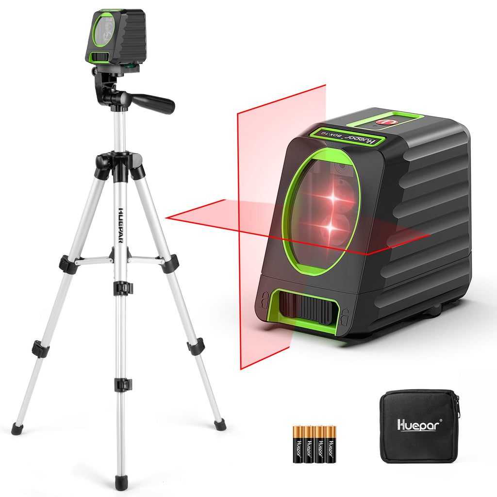 150Ft Red Self Leveling Laser Level with Tripod D3511