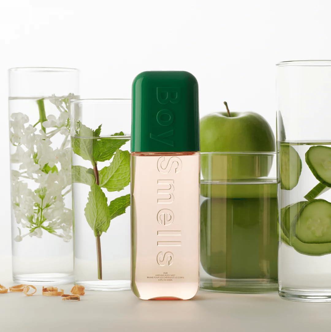 Hair and Body Mist – 8oz – Cucumber, Mint & Soft Musks G55633