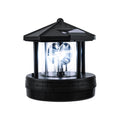 Solar Lighthouse Light with Rotating Beacon T216