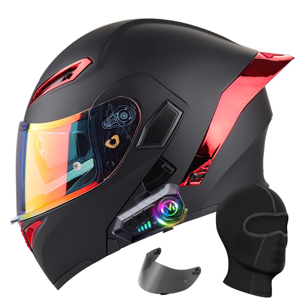 DOT Approved Flip up Full Face Modular Motorcycle Helmet O772301