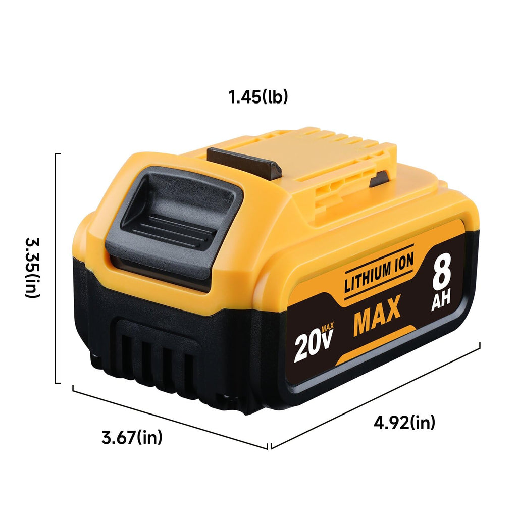 8.0Ah Rechargeable Replacement Battery 2-Pack K396386