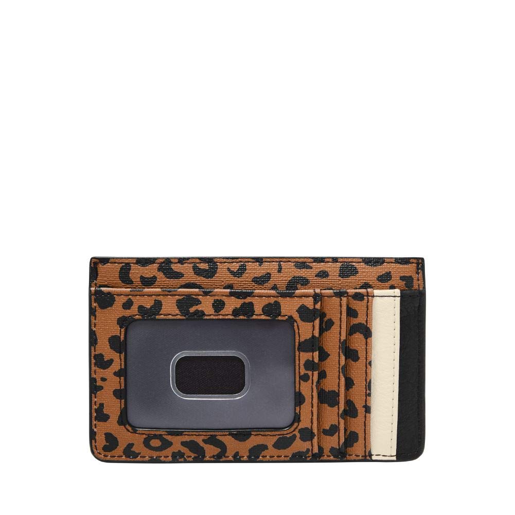 Brown Leather Small Crossbody Handbag D7723