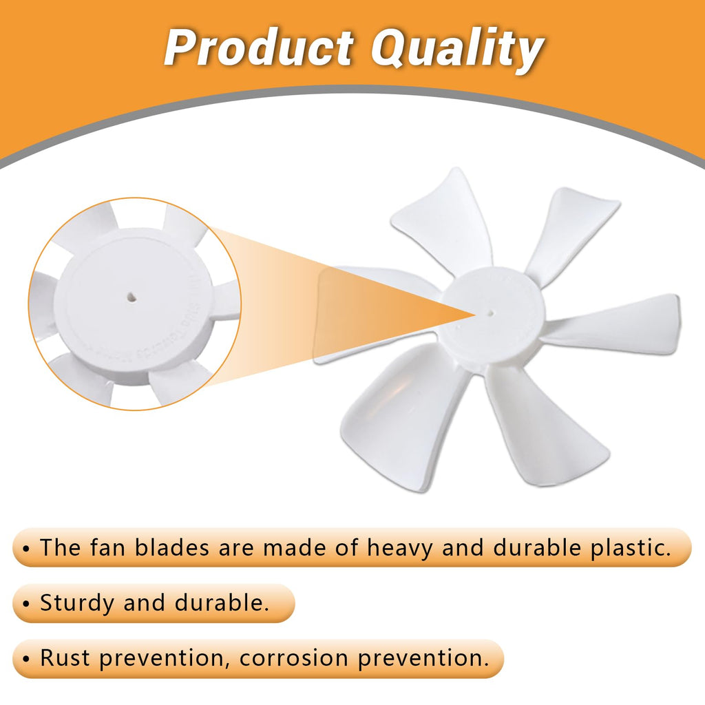 6 Inch RV Vent Fan Blade with D-Bore I997328