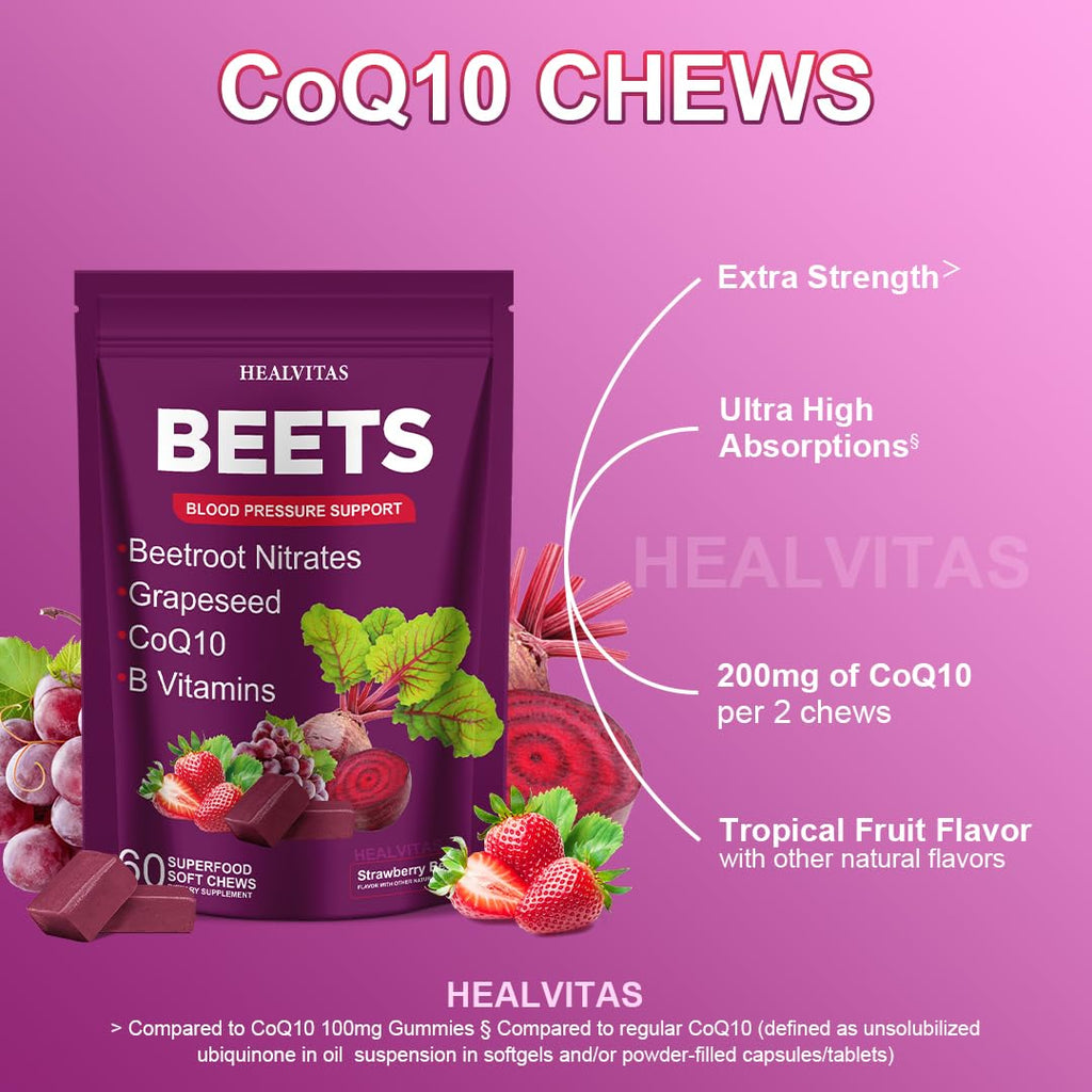 Blood Pressure Support Soft Chews, 60 Count S29934