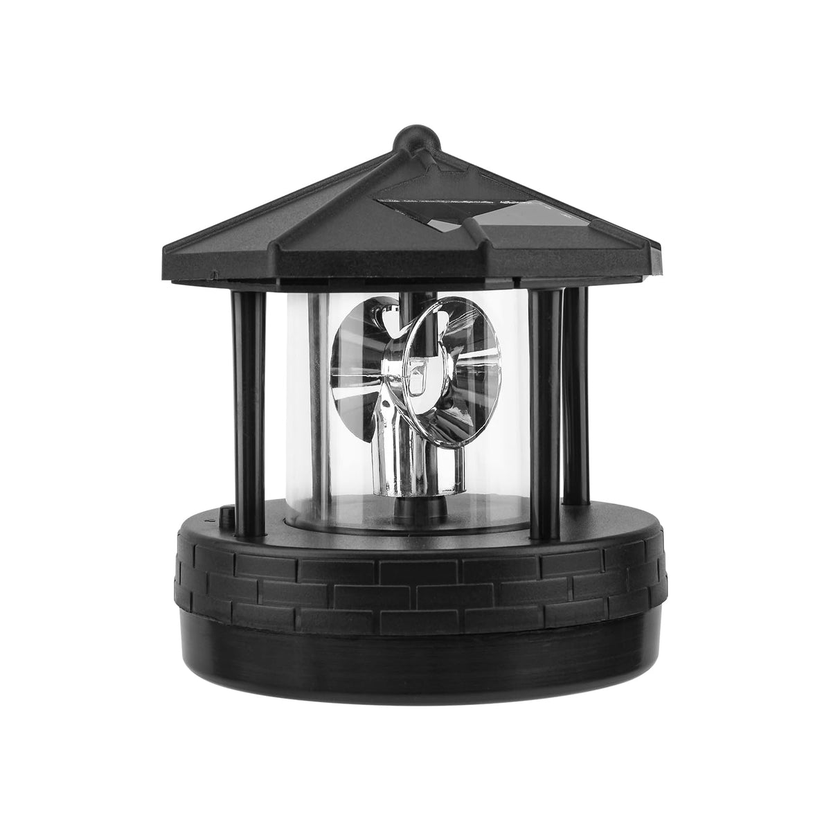 Solar Lighthouse Light with Rotating Beacon T216