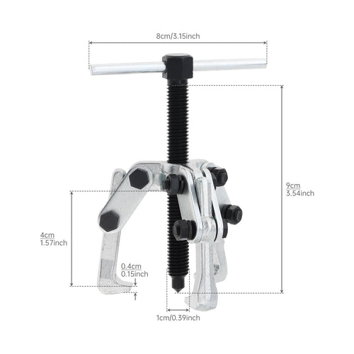 2.36 Inch Adjustable High Carbon Steel 3-Jaw Gear Puller Tool H23611