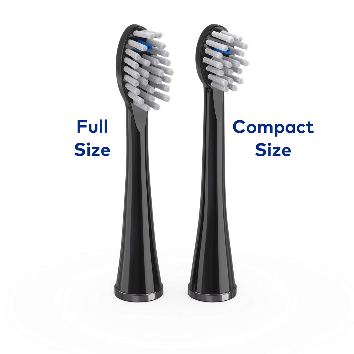 Black Replacement Brush Heads, 2 Count N48512