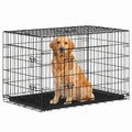 48" Double Door Crate Kennel with Divider X2059