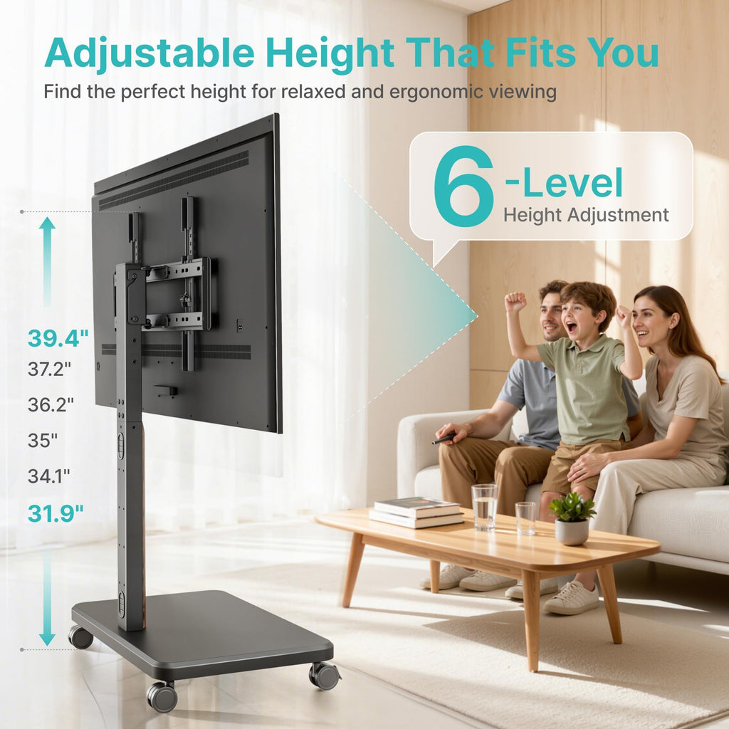 TV Rolling Cart for 32-85 Inch Screen P64085