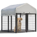 Large Heavy Duty Outdoor Dog Kennel with Roof A233440