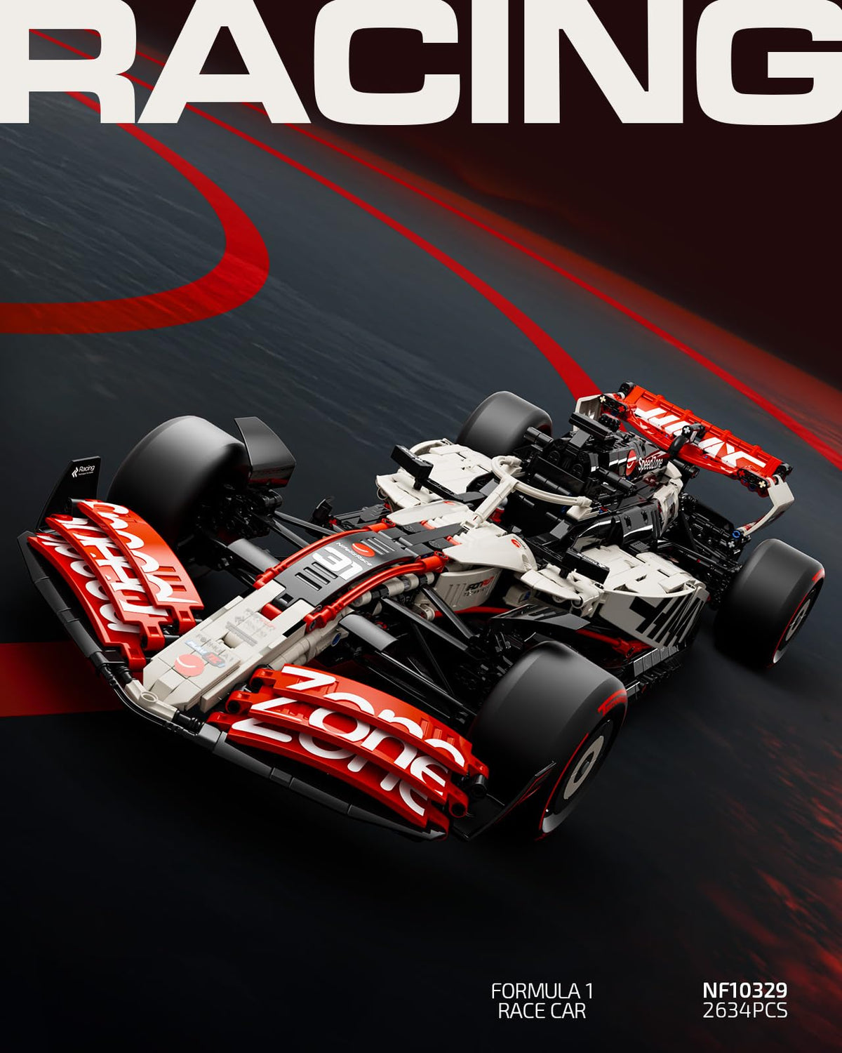 Formula 1 Racing Car Building Set A51478