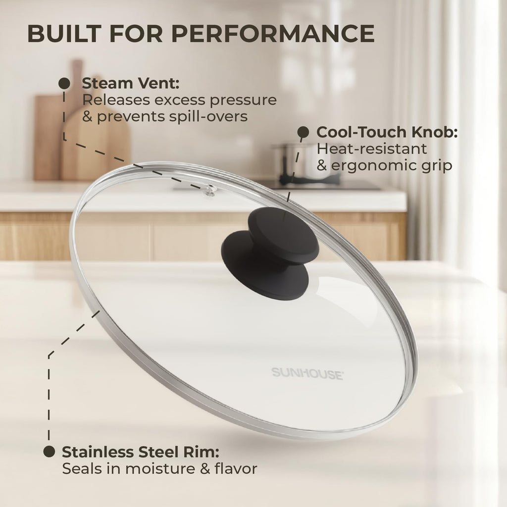 10 Inch Tempered Glass Pan Lid Z66040