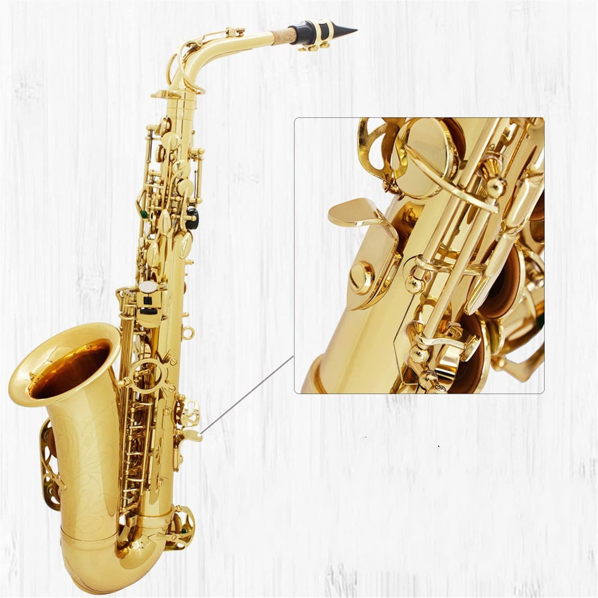 Alto Saxophone Brass Tube in E Flat F500