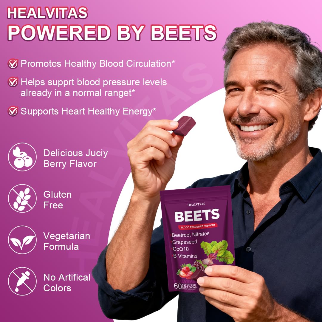 Blood Pressure Support Soft Chews, 60 Count S29934