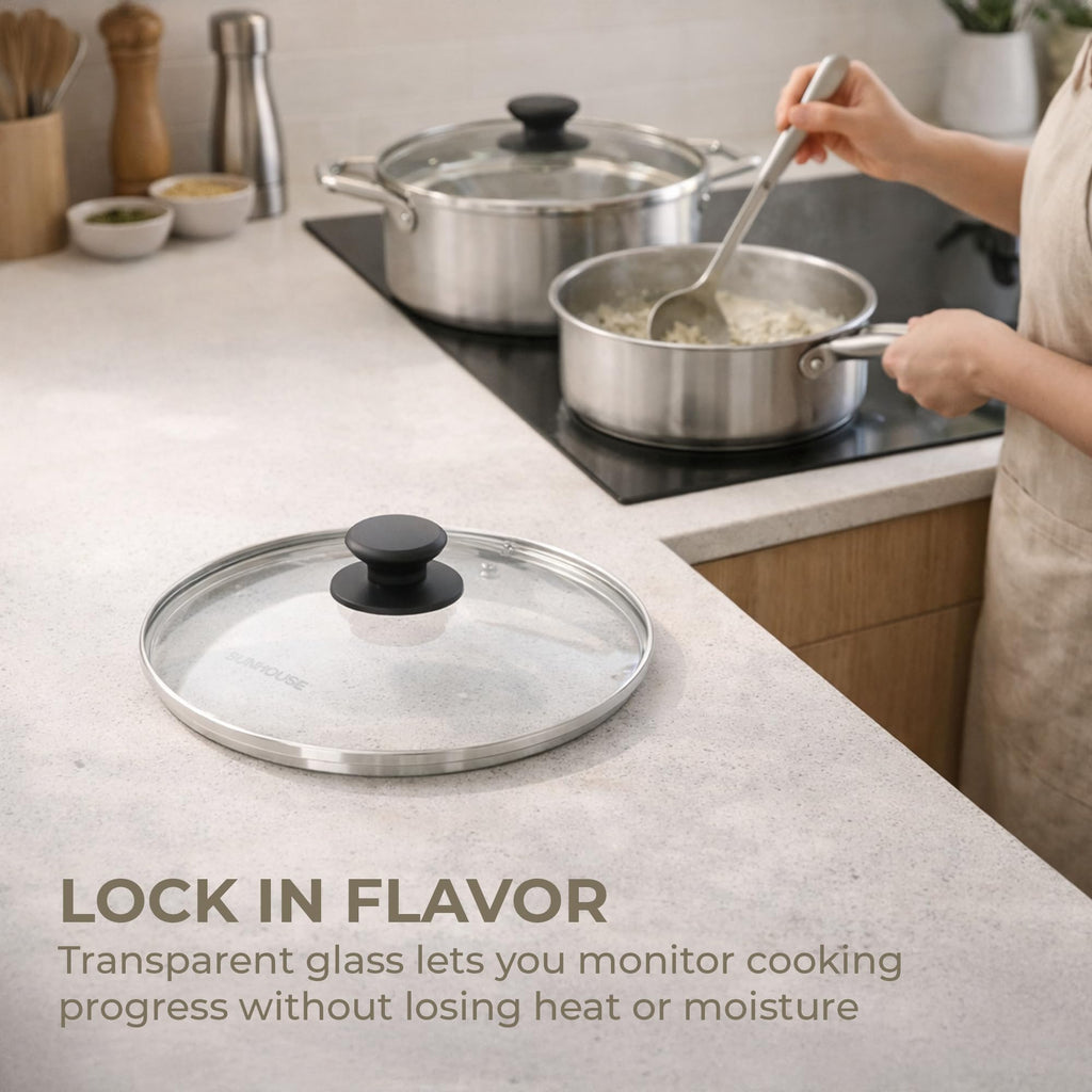 10 Inch Tempered Glass Pan Lid Z66040