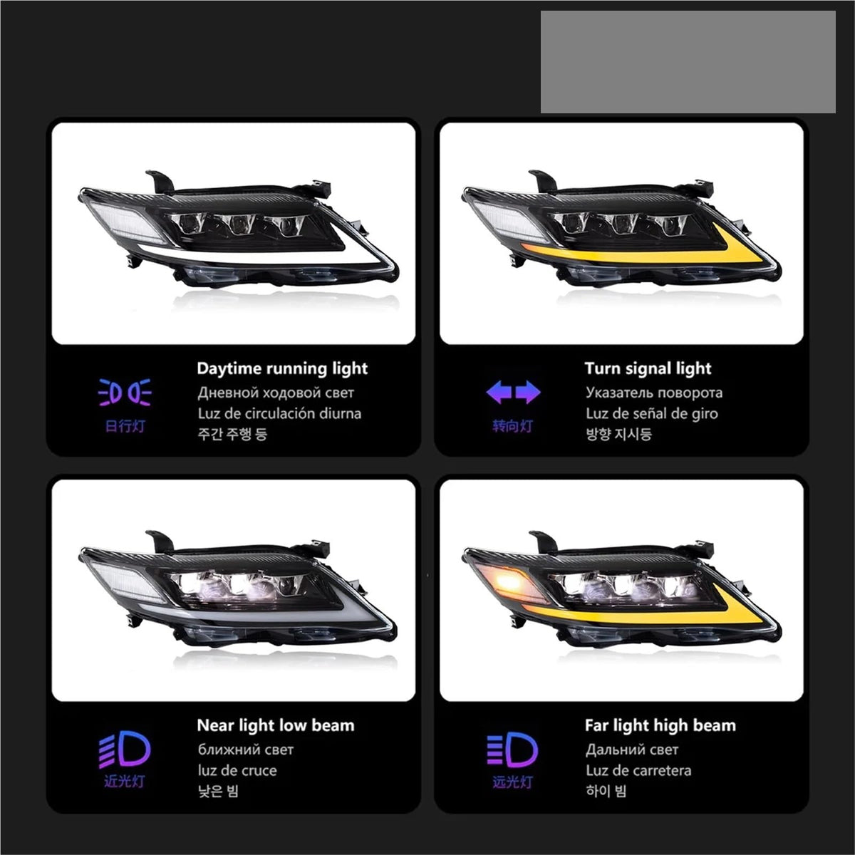 Toyota Camry LED Headlight Y616132