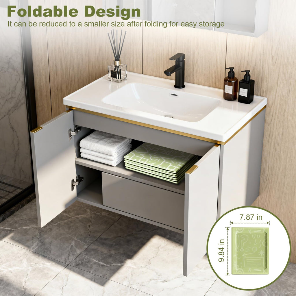 Foldable Dog Bathtub with Side Drain Plug K208