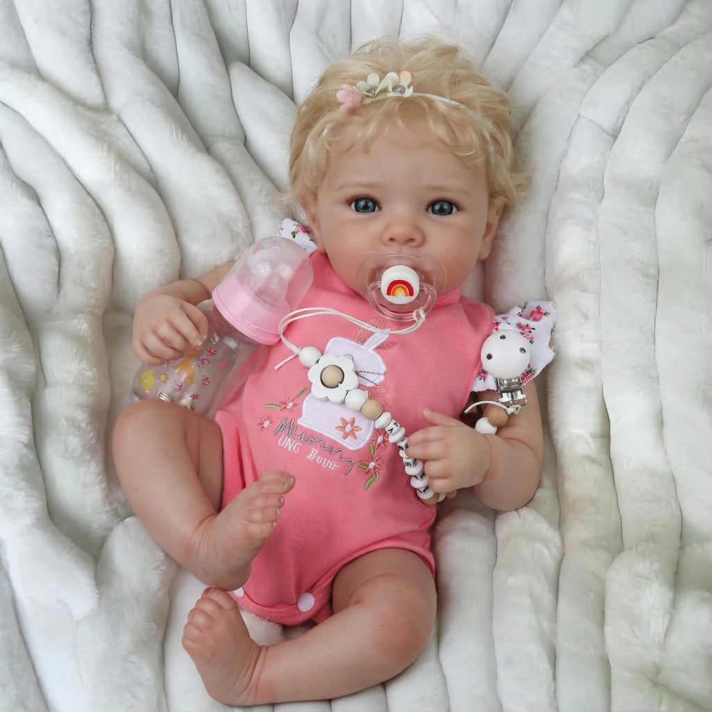 20 Inch Realistic Silicone Vinyl Baby Doll D8700