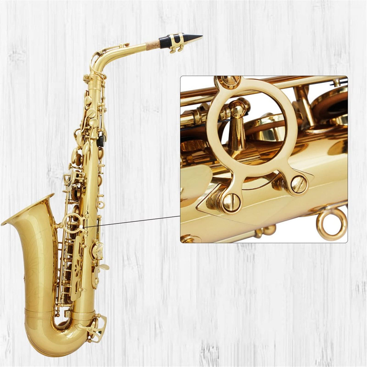 Alto Saxophone Brass Tube in E Flat F500