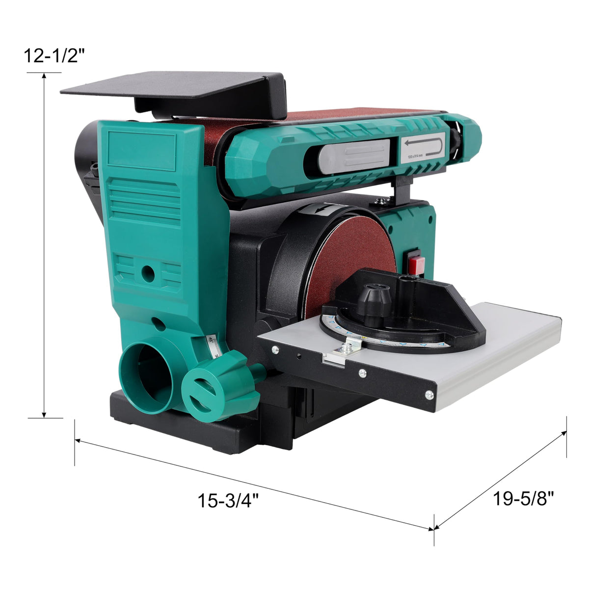 6" Disc and 4 x 36 in. Belt Sander with Aluminum Worktable U41138
