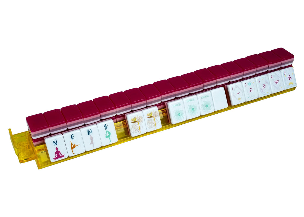 160 Acrylic Mahjong Set F6555