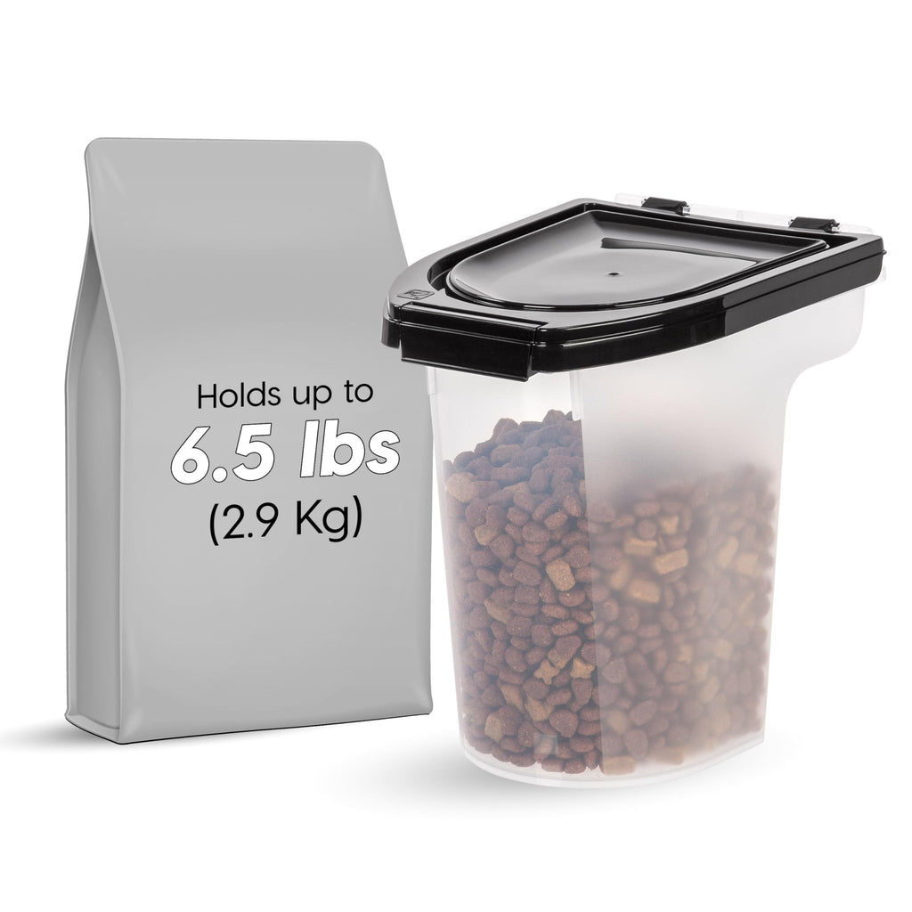 Black Dog Food Storage Container Q8328