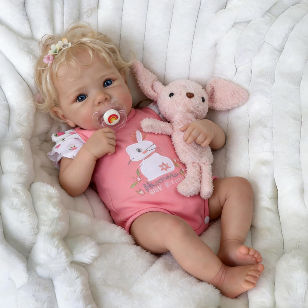 20 Inch Realistic Silicone Vinyl Baby Doll D8700