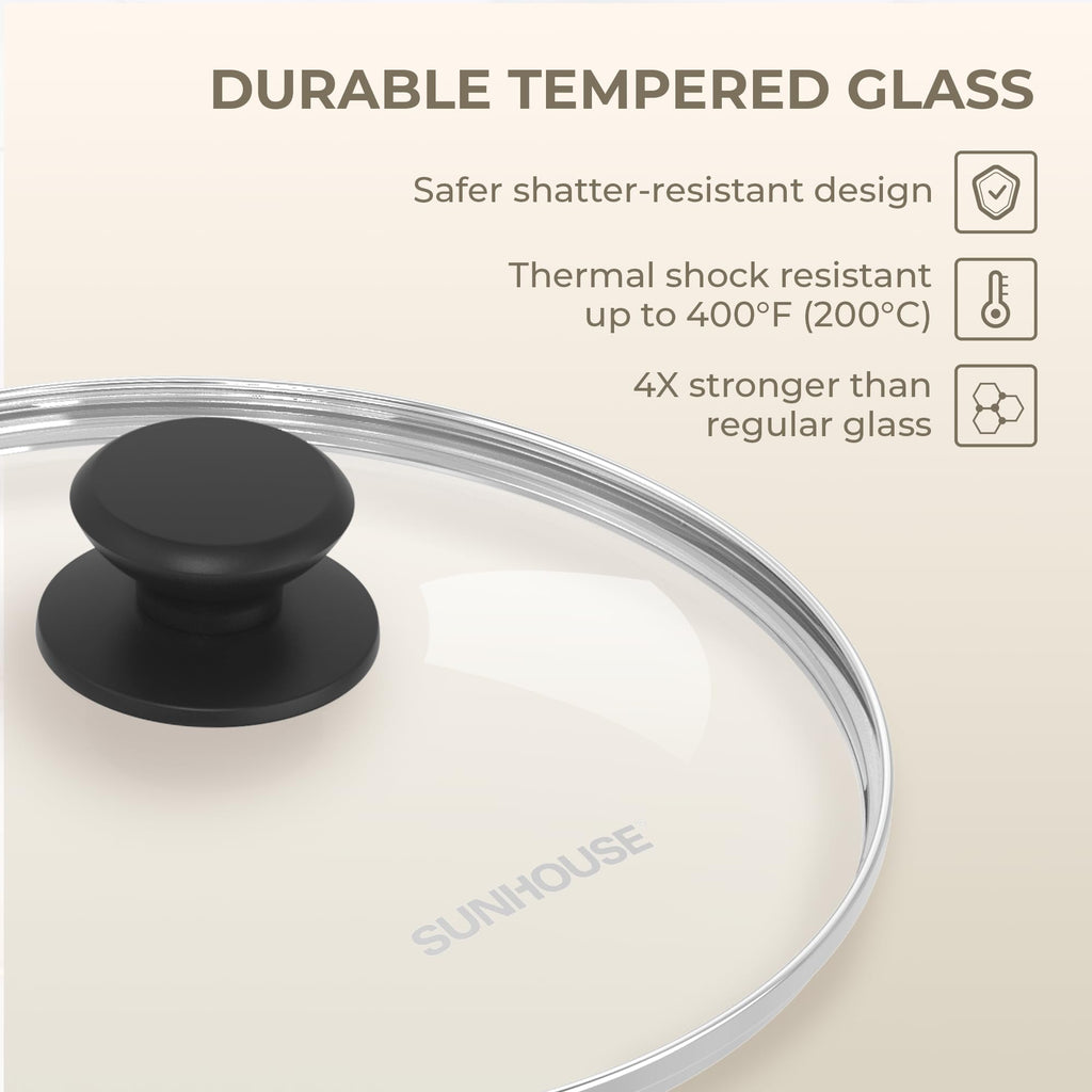 10 Inch Tempered Glass Pan Lid Z66040