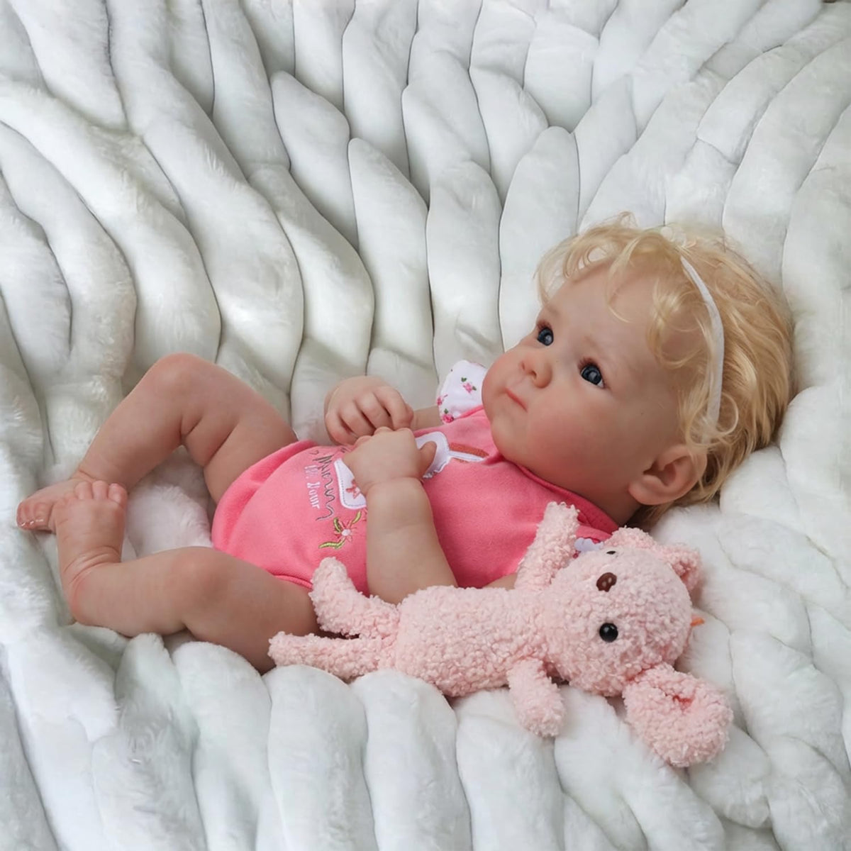 20 Inch Realistic Silicone Vinyl Baby Doll D8700