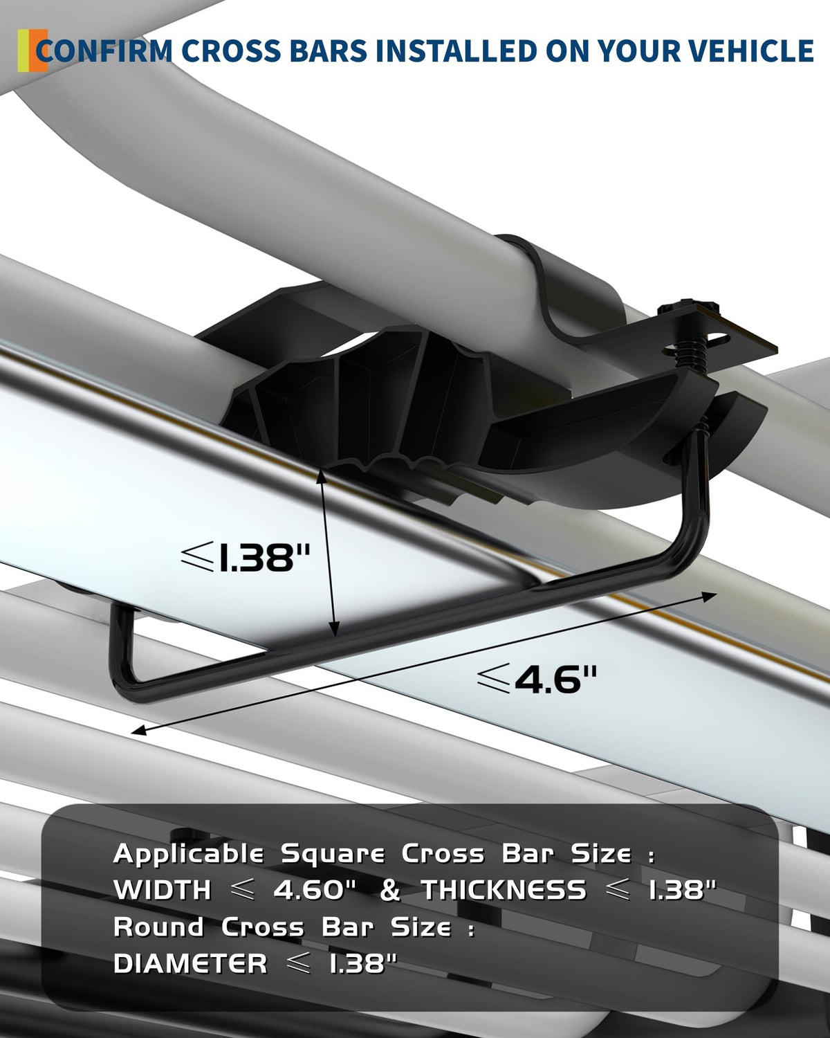 46" x 36" 200 Lbs Capacity Roof Rack Cargo Carrier Basket H571