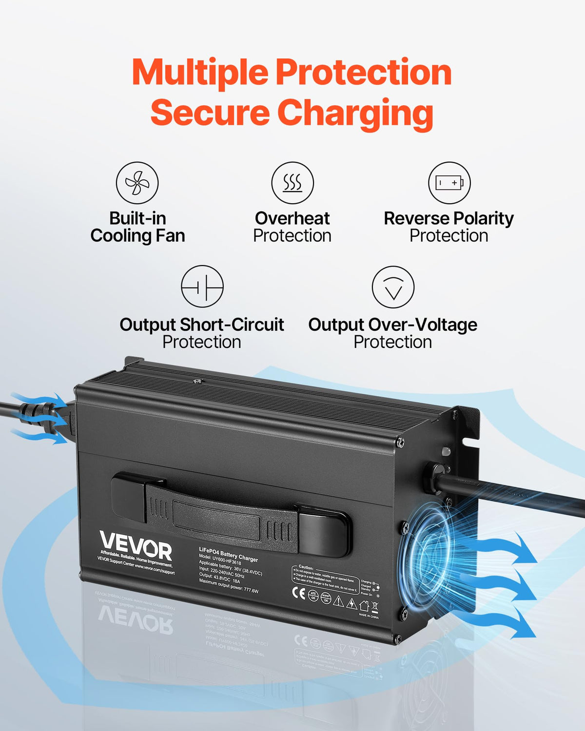 36V 18A Lithium Battery Charger R688139